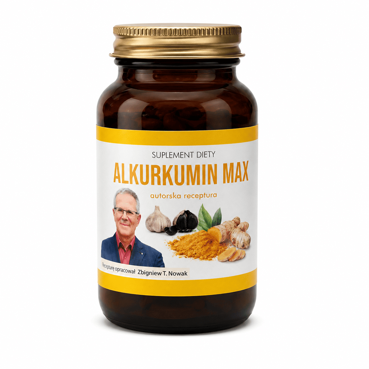 alkurkumin-max Alkurkumin MAX - suplement diety - 60 kapsułek - obrazek 1