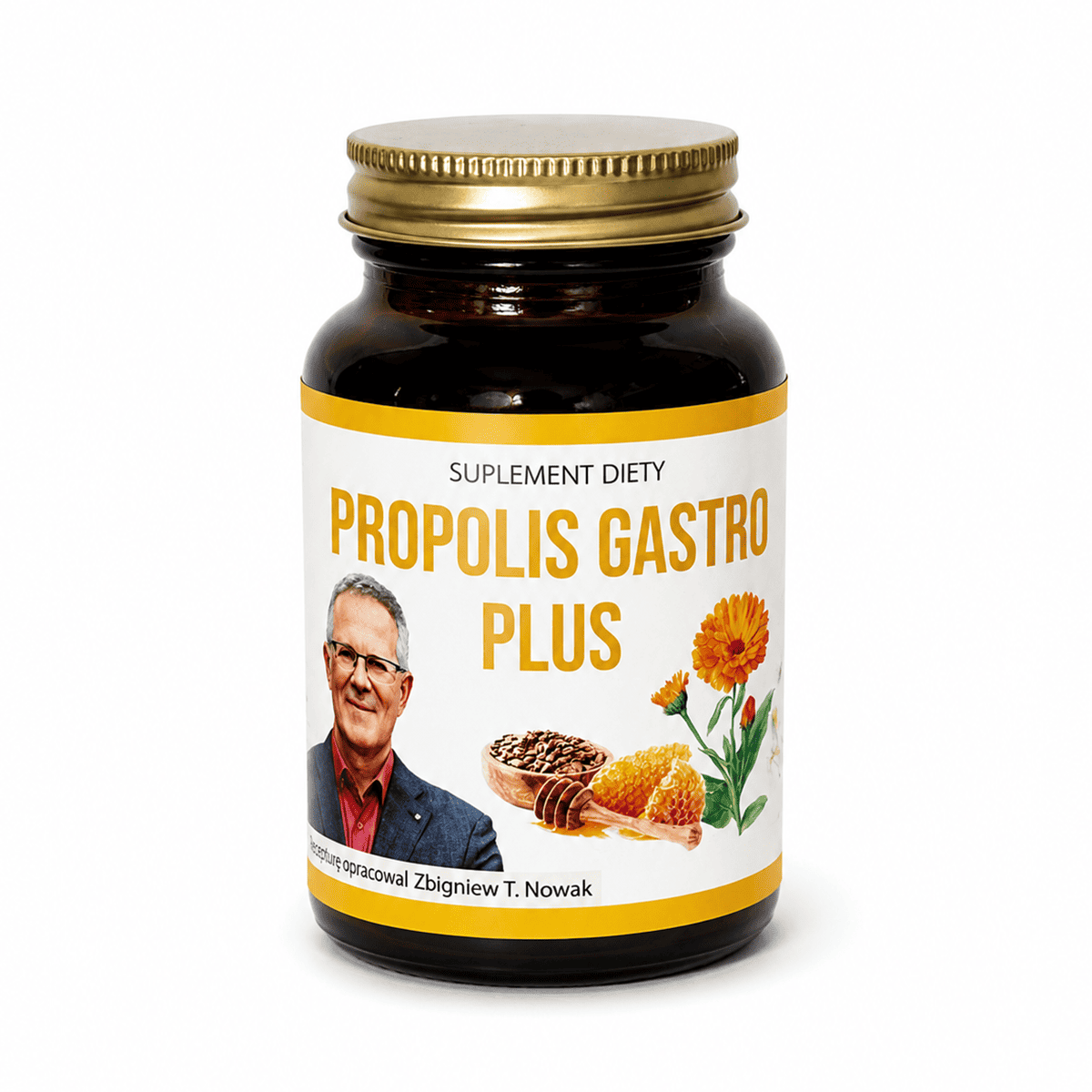 propolis-gastro-plus Propolis Gastro PLUS - suplement diety - 60 kapsułek - obrazek 1
